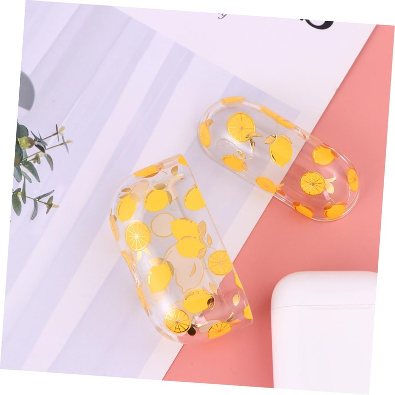 iplusmile 1Pc Lemon Protective Case for Transparent and Lightweight Cover