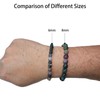 BLAESIFF 8 mm Indian Stone Beads for Bracelets, Pack of