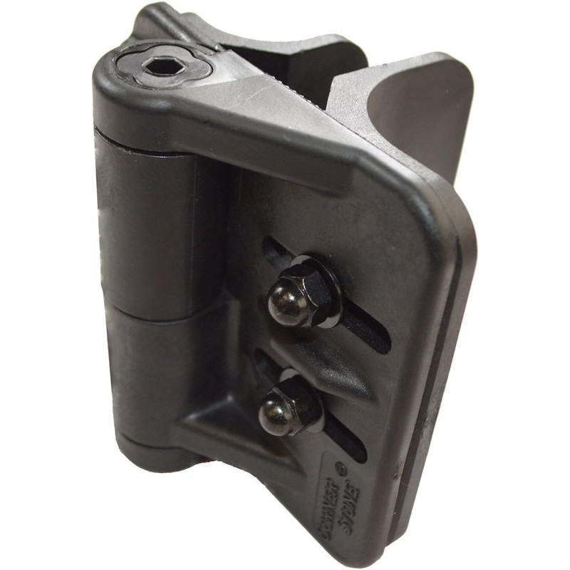NMI Fence - Cornerstone Black Nylon Polymer Self-Closing Adjustable Hinges