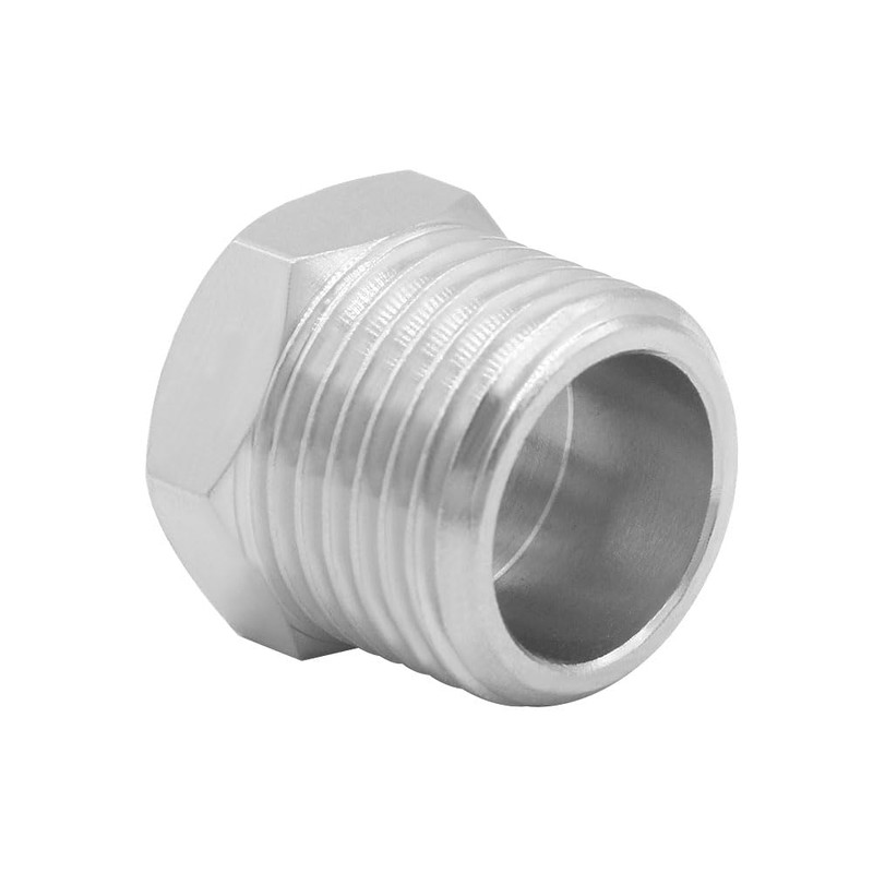 Joywayus 1/2 G Male to 3/8 Compression Female Thread Bushing