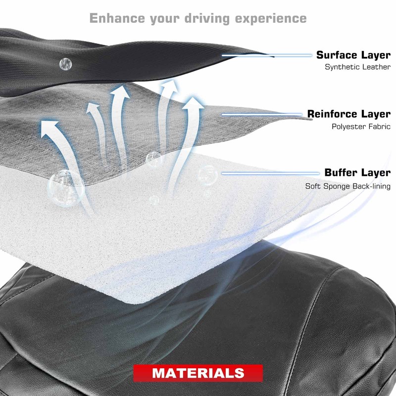 A-Premium Seat Cover Compatible with Can-Am Can-Am Commande Max 800