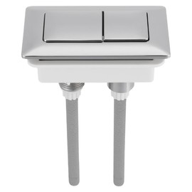 Gadpiparty Toilet Tank Flush Button Dual Flush Toilet Push Button Made of Abs Simple Sturdy Use