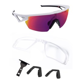 Saucer Insert Clip-On | Rx Optical Insert with Wicket for Oakley Sphaera OO9403 Sunglasses - Clear