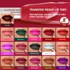 iilembane Deep Red Matte Liquid Lipstick, Long Wear Vegan -