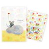 A4 Clear File Leo Leoni Clear Holder [Frederick/Frederick] Cute 22-