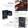 BESPORTBLE Minimalist Home Decor Mini Tabletop Chalkboard Signs Double- Sided