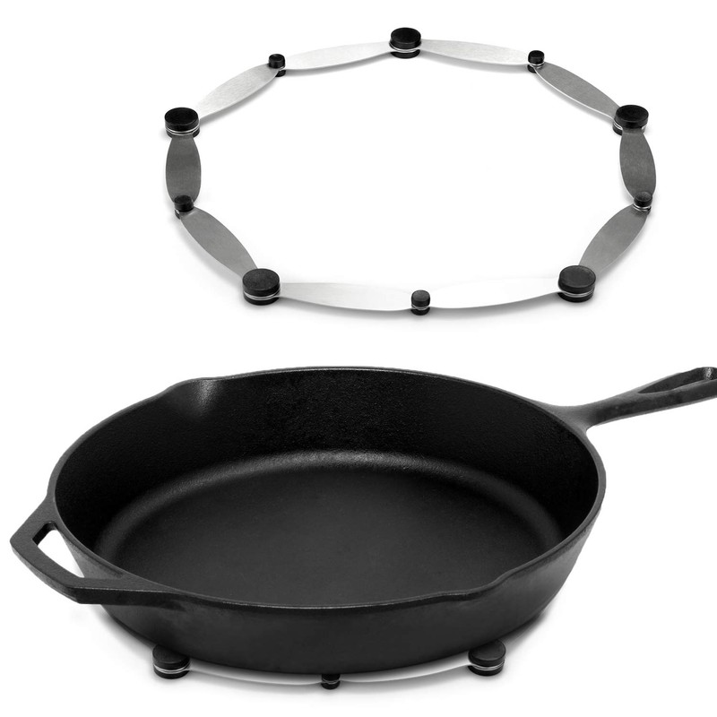 COM-FOUR® Pot Trivet – Pan Trivet Made of Stainless Steel