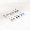 Limerencia G23 Pure Titanium Hypoallergenic Earrings | Minimalist Opal Stud