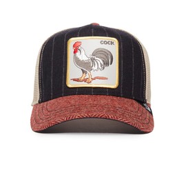 Goorin Bros. Luxury Moon Collection Trucker Hat for Men and Women, Navy (Moon Rooster), One Size