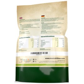 Matcha Green Tea Powder - 250g Double Size Pouch - 100 Servings - Vegan & Vegetarian - Culinary Grade - For Smoothies, Drinks & Baking