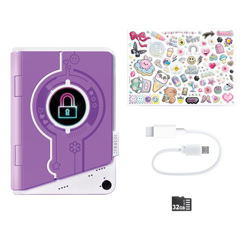 Secret Creator Secret Video Journal, Record Creative Video Diary Entries,