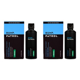 Fórmula para después del afeitado de fuerza sensible de Bump Patrol – Solución suave después del afeitado elimina los golpes de afeitar y los pelos encarnados – 2 onzas, 2oz, Pack of 2