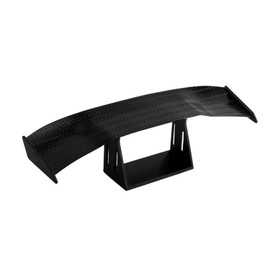 2 Pieces Car Rear Wing Mini Car Rear Wing Car Front Spoiler Body Trunk Spoiler Auto Parts Car General (Black)