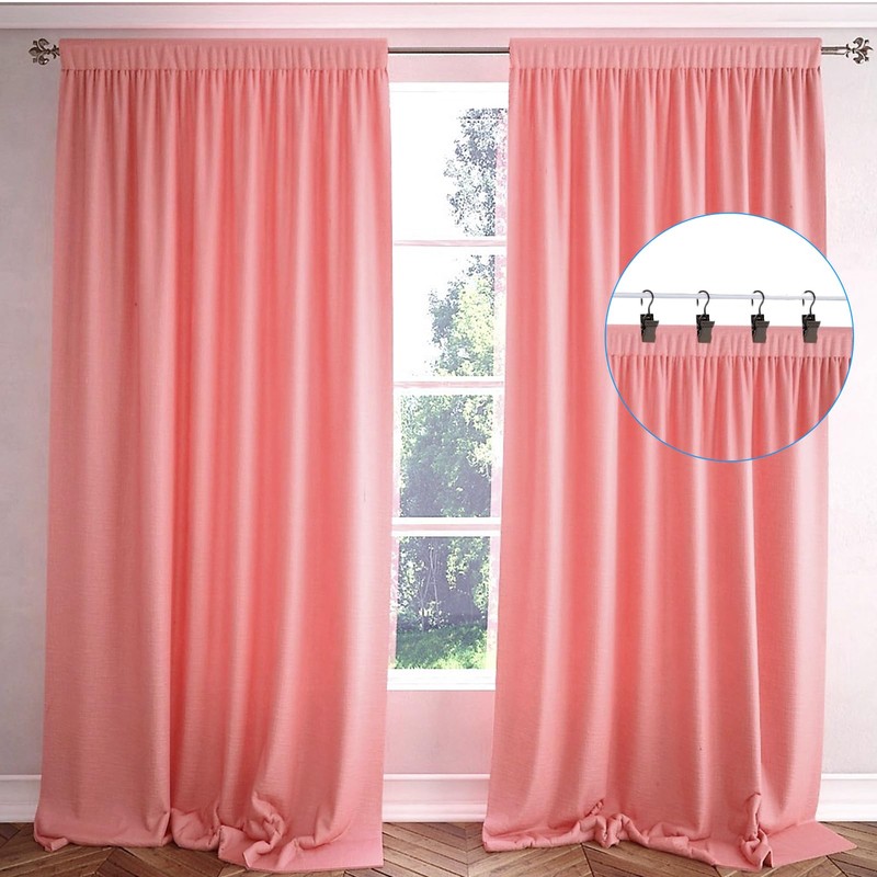 LWMLWM Curtain Wire 4 Metres White Curtain Ropes Plastic Coated