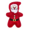 Pistachio Pet Christmas Dog Toy - Plush Santa With Squeaker