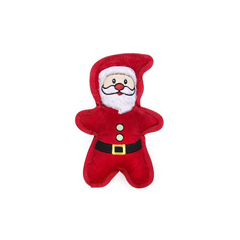 Pistachio Pet Christmas Dog Toy - Plush Santa With Squeaker