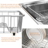 NiuYichee Stainless Steel Dish Drying Rack(15.2"L X 11"W X 5.3"H),