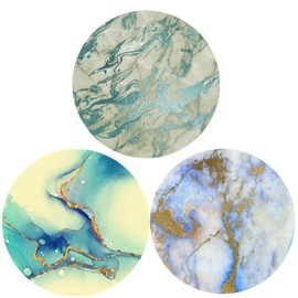 Multi-Functional Grip Mobile Phone Stands and Finger Holder (3 Pack) - Marble Green Blue Rose Gold