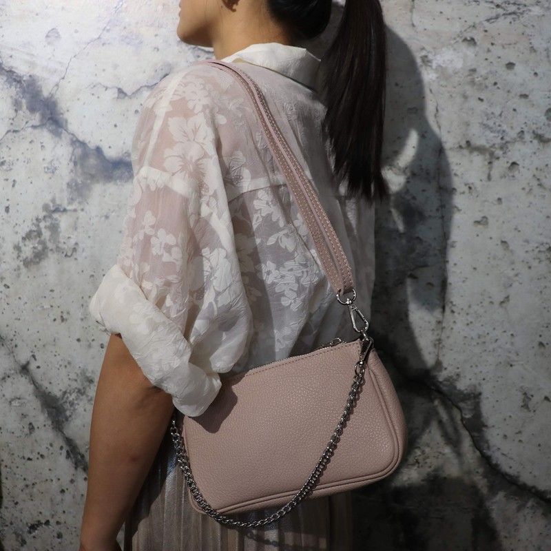 SH Leder Jennie G323 Genuine Leather Shoulder Bag Handbag Clutch