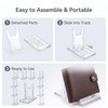 10 Pcs Purse Display Stand, Adjustable Acrylic Handbag Holder
