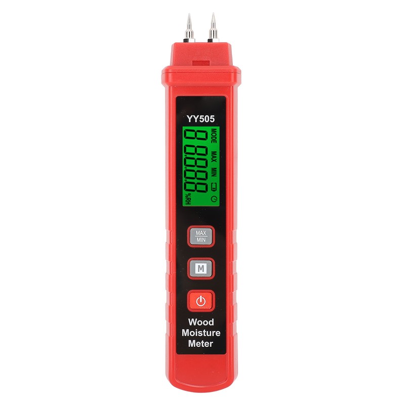 Wood Moisture Meter Professional High Accuracy Digital Handheld LCD Moisture