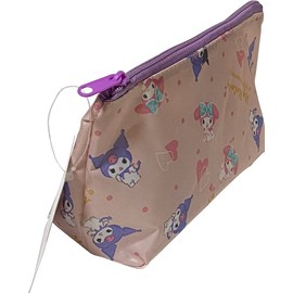 Sanrio My Melody × Kuromi Boat Type Cosmetics Pouch Bag (Happiness）