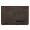 Eddie Bauer Men Signature Money Clip Card Case Wallet, Embossed