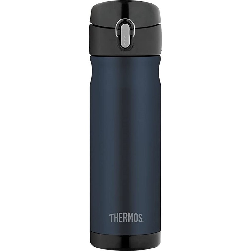Thermos Stainless Steel Vacuum Insulated Commuter Bottle 470mL, Matt Black