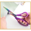 HIGHROCK Premium Tailor Scissors Titanium Soft Grip Sewing Scissors Set