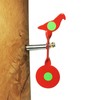 Wingswinmax Small Spinner Air Gun Target Red Bird Visible Target