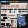 55-in-1 Bearing Puller Kit, Blind Hole Bearing Puller Set, Inner