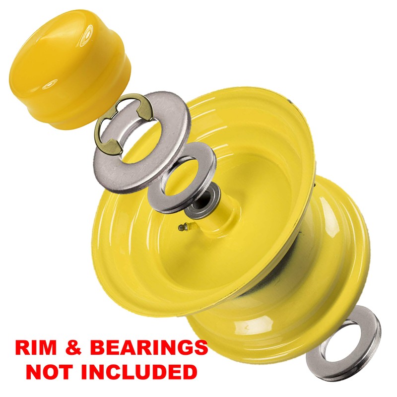 2 Kits HD Switch Front Wheel Axle Hardware Kit Replaces