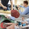 100PCS 125mm Sanding Discs Round 8 Hole Sanding Discs Pads