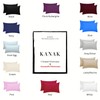Kanak Pillowcase 2 pack Polycotton Pillow case cover 50x75cm -
