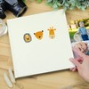 Scandi Safari Animals Square Hardback 6x4 Photo Album (Holds up
