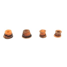 SPITBOARDS Fingerboard Swirl Bushings Duro Series 78A Orange-Brown