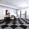 CISSLOR Self Adhesive Carpet Floor Peel Tile Square 30 Pcs