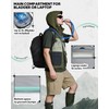 WATERFLY 20L Small Hiking Backpack for Women Men, Lightweight Breathable