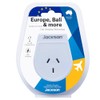 Jackson AUS - EU & Bali USB-A Travel Adapter, White