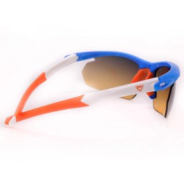 PeakVision WX1 Blue Non-Polarized Golf Sunglasses for Men & Women - Dual-Zone Lens Technology, Zero Distortion, RA Filters, UV Protection Eyewear for Golfing, Driving, Sports