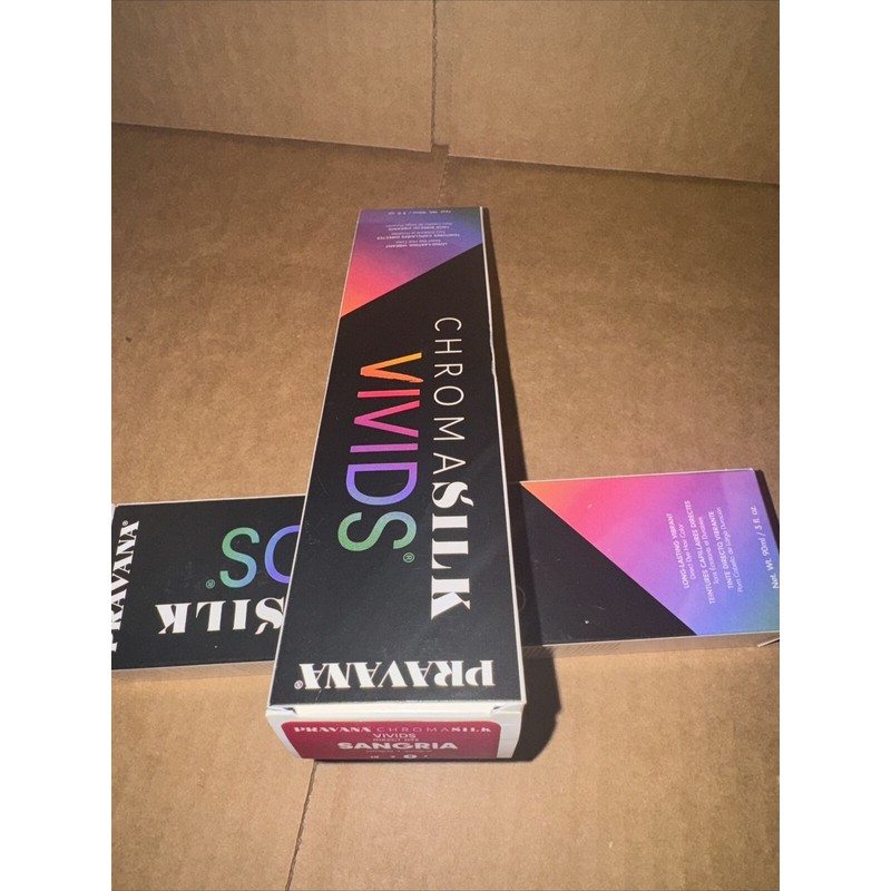Pravana ChromaSilk Vivids SANGRIA Lasting Vibrant Direct Dye Hair Color