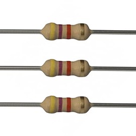 E-Projects 100EP5124K70 4.7k Ohm Resistors, 1/2 W, 5% (Pack of 100)
