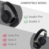 Axuzsyx Ear Pads Cover for Beats Studio Pro, Silicone Washable