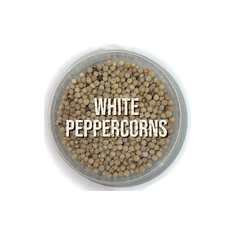 Whole White Peppercorns (New Crop) 50g