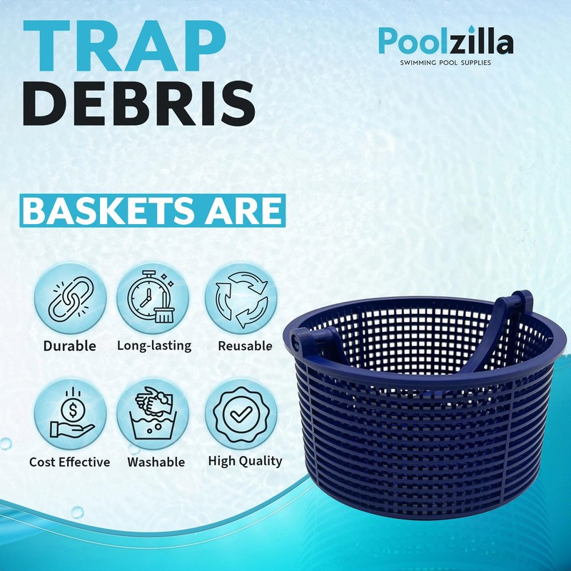 Poolzilla SPX1096CA Basket Assembly Replacement for Select Hayward Automatic Skimmers