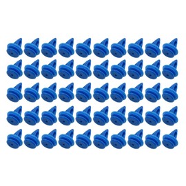 50pcs Blue Plastic Front Rear Wheel Arch Moulding Fasteners for Range Rover Evoque LR027255