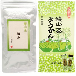 mita Sayama ~ Sencha ~ (3.5 oz (100 g) + Sayama Tea Yokan (Single Bite Yokan)