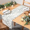 Evans Lichfield Vinea Indoor/Outdoor Table Runner, Green