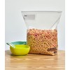 Slider Quart & Gallon Combo Pack, 50 Count, Expandable Bottom,