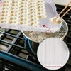 Liatinbo 4-Layer cookie carrier with lid and handle,dessert carrier dumpling